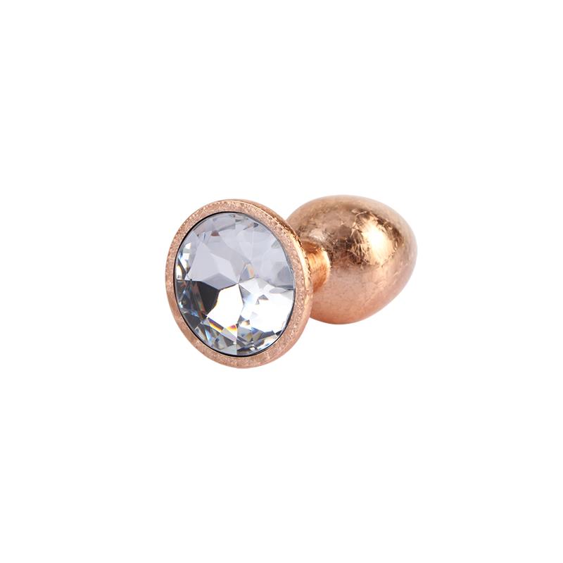 Nebula Gold Gem Plug Anal con Joya en la Base Talla S - Imagen 2