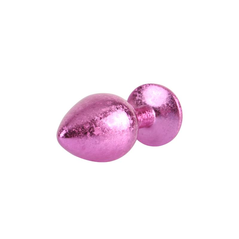 Nebula Pink Gem Plug Anal con Joya en la Base Talla M - Imagen 3