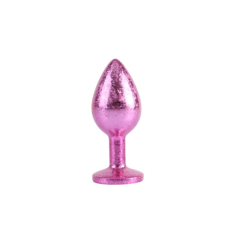 Nebula Pink Gem Plug Anal con Joya en la Base Talla M - Imagen 5