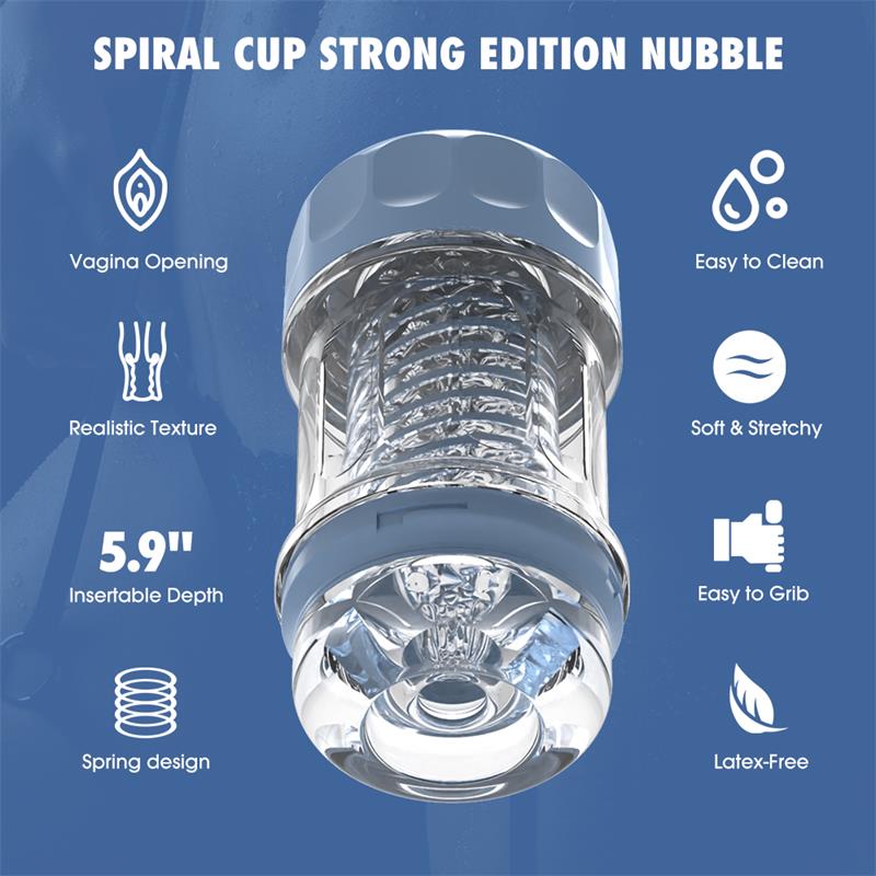 Spiral Cup Strong Edition Nubble Masturbador