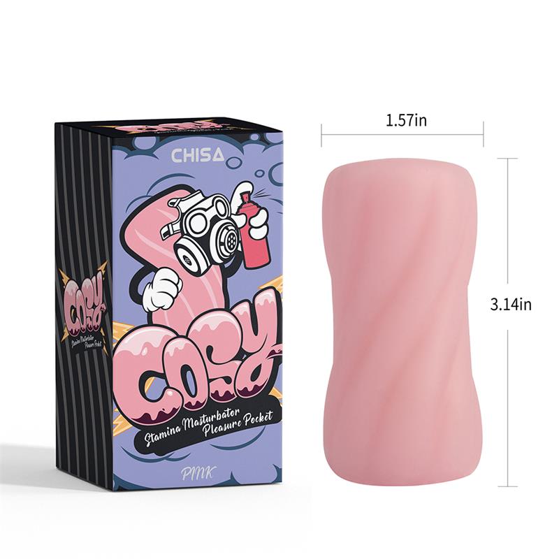 Stamina Masturbador Pleasure Pocket Rosa - Imagen 5