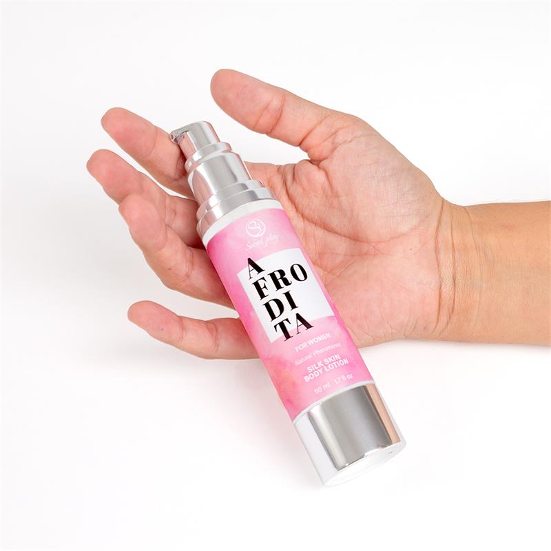 Detalle de Afrodita Locion de Piel de Seda Feromonas 50 ml