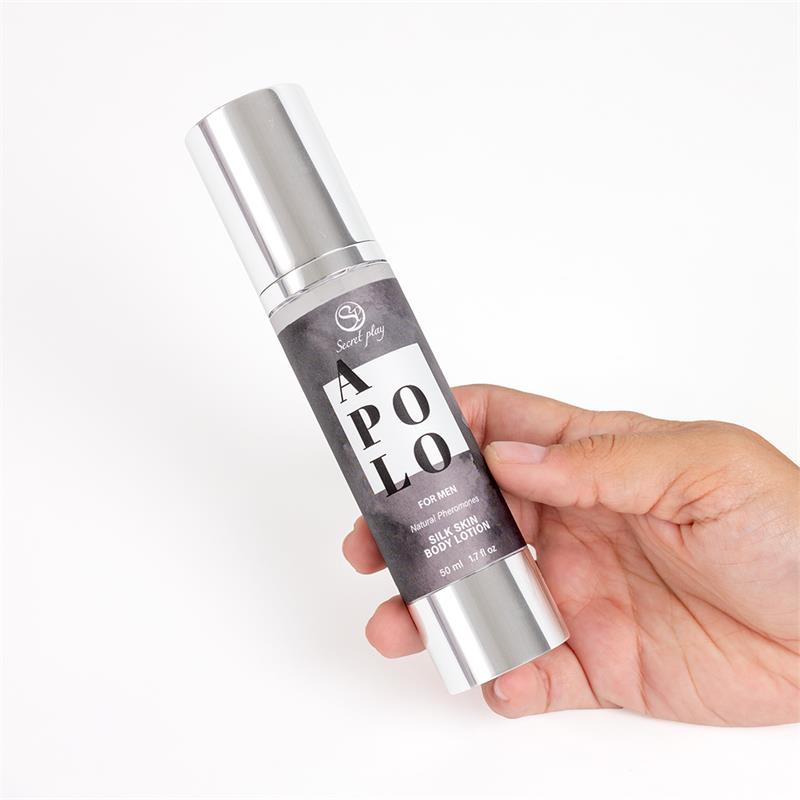 Detalle de Apolo Loción Piel de Seda Feromonas 50 ml