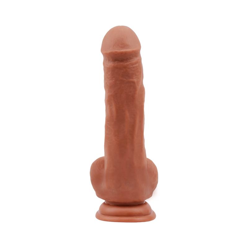 Bottomless Pleasure Dildo Dual Density Bronceado 20cm - Imagen 2