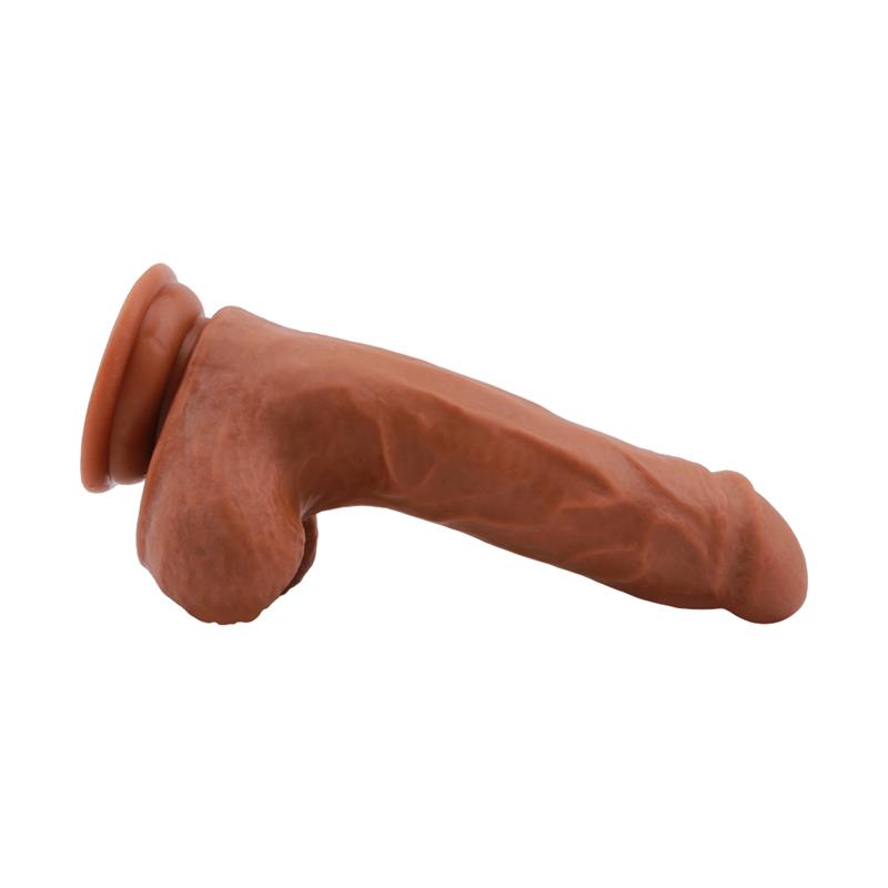 Bottomless Pleasure Dildo Dual Density Bronceado 20cm - Imagen 4
