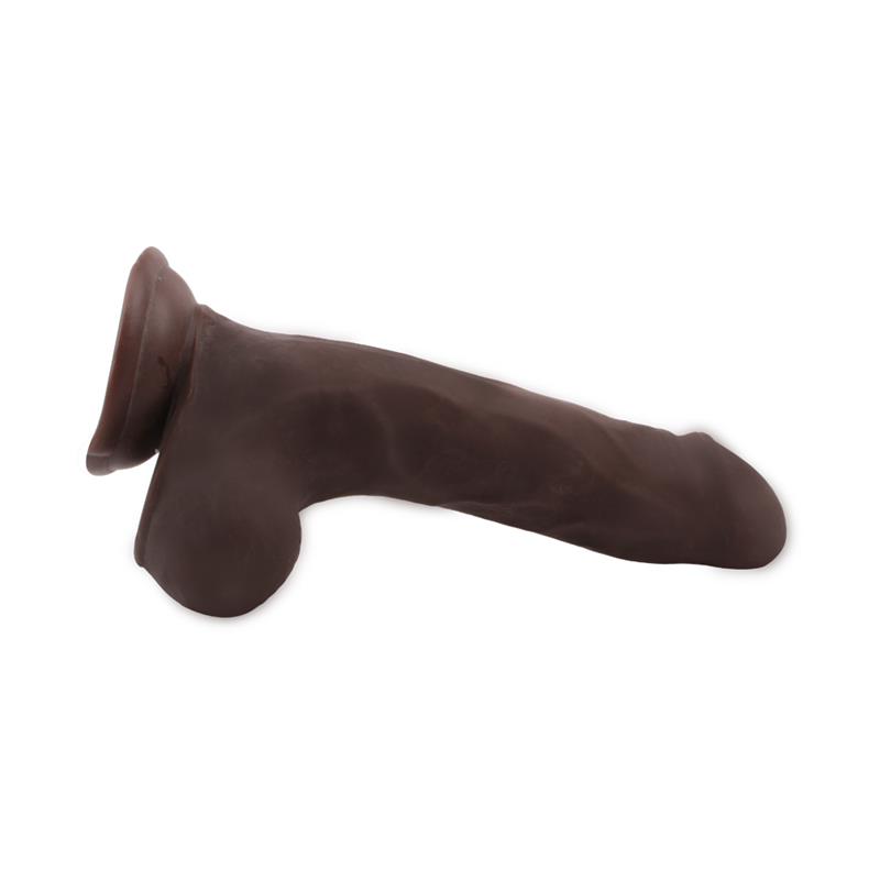 Bottomless Pleasure Dildo Dual Density Marrón 20cm - Imagen 3
