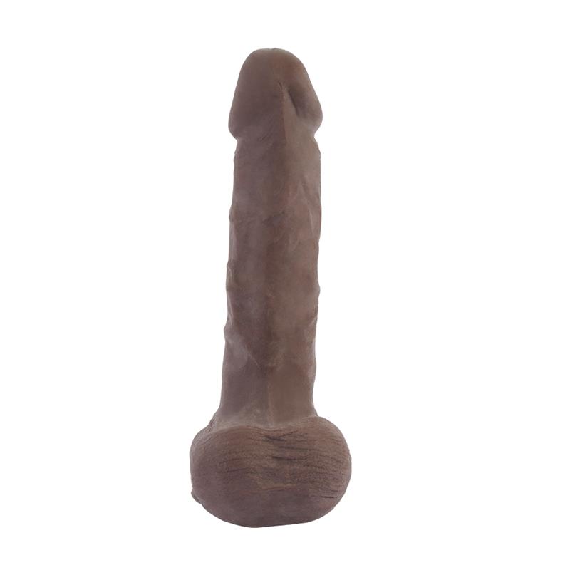 Detalle de Cock Shoot Dildo dual Density Marrón 20cm