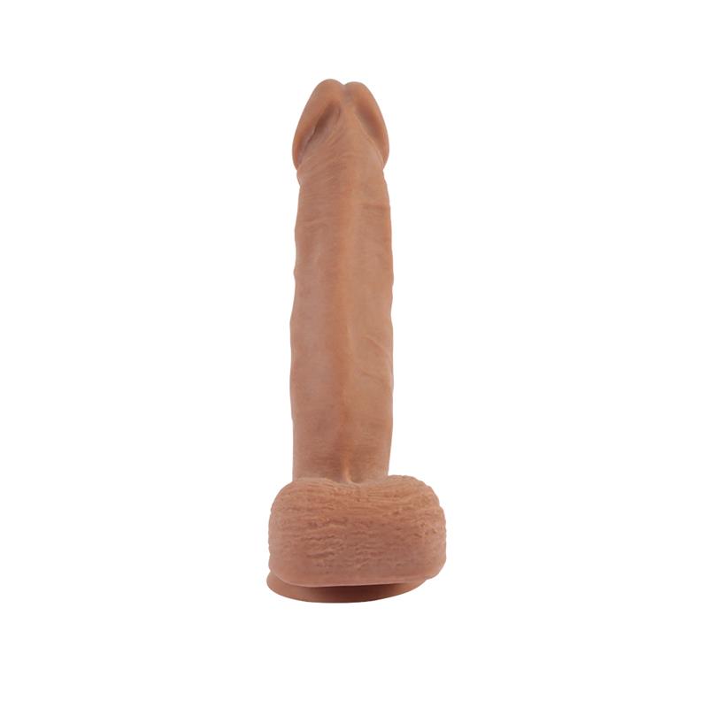 Detalle de Dick Boy Dildo Dual Density Bronceado 22cm