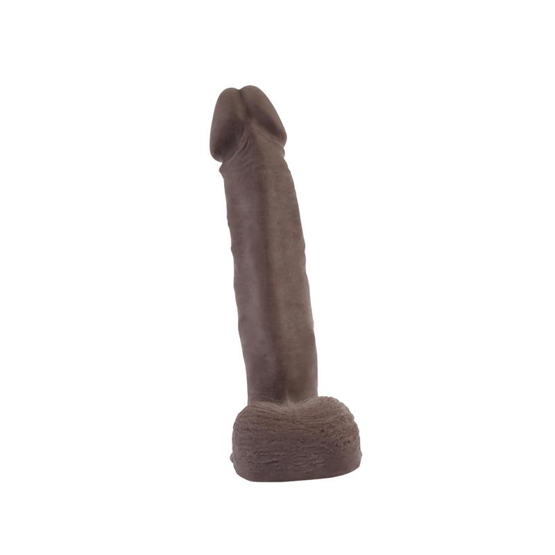 Detalle de Dick Boy Dildo Dual Density Marrón 22cm