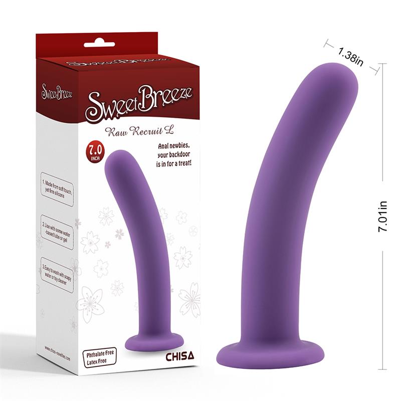 Dildo Raw Recruit Talla L Purpura - Imagen 6