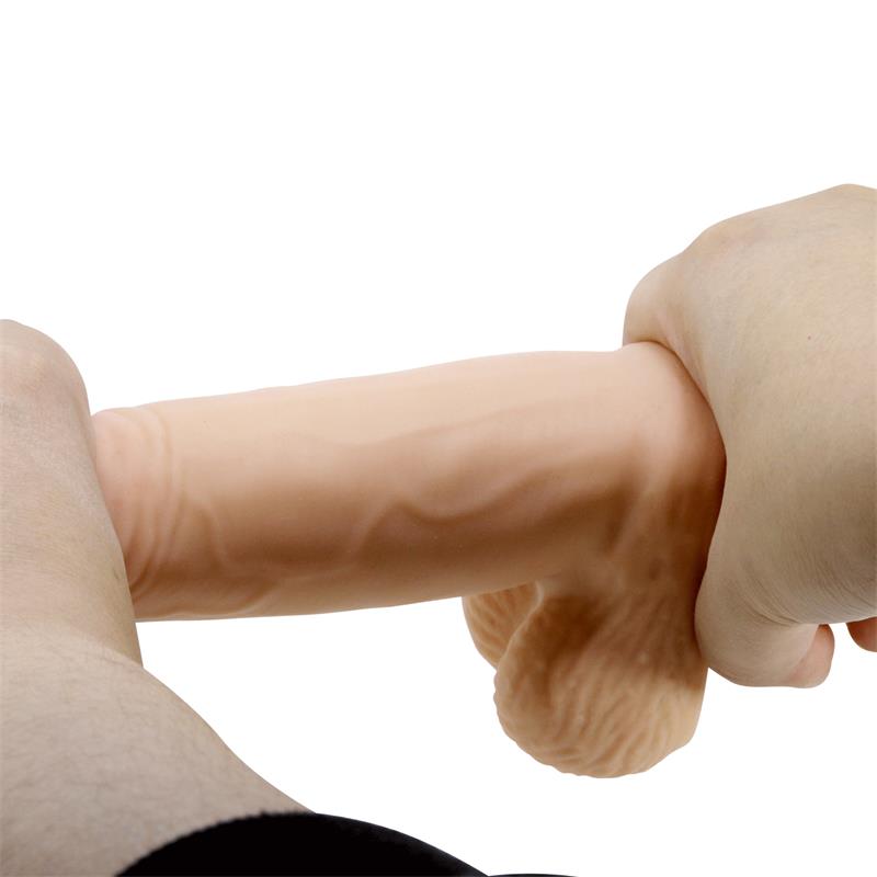 Duvall Dildo Realista con Piel Deslizante Retractil 19.4 cm - Imagen 8