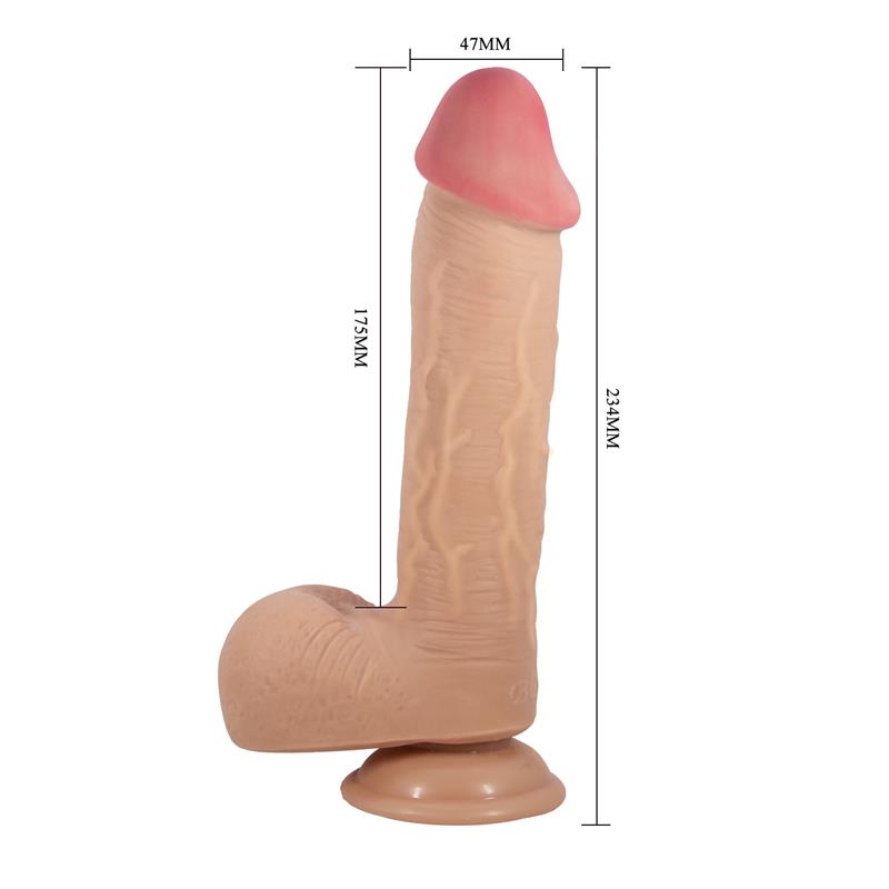 Emeka Dildo Realista con con Piel Retractil 9.2 - Imagen 8