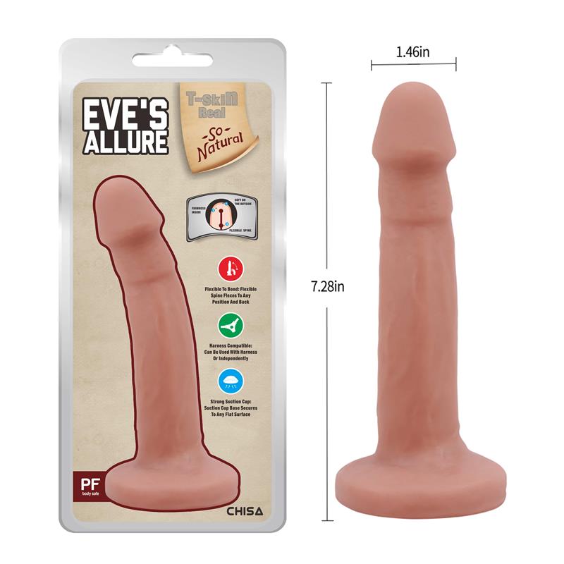 Eves Allure Dildo Dual Density 18.5cm - Imagen 6