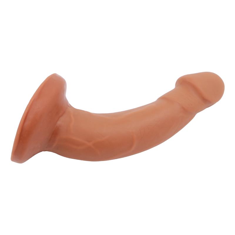 Eves Alluree Dildo Dual Density Bronceado 18.5cm - Imagen 3