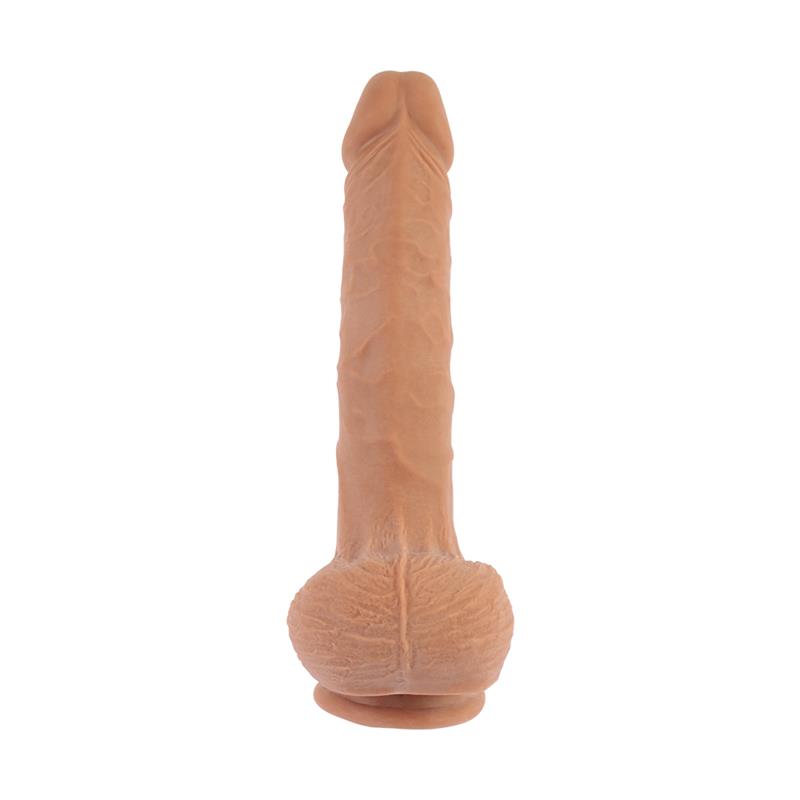 Detalle de Funky Dick Dildo Dual Density Bronceado 25.5cm