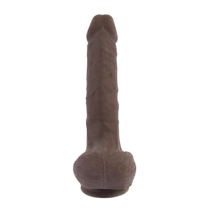 Detalle de Funky Dick Dildo Dual Density Marrón 25.5cm