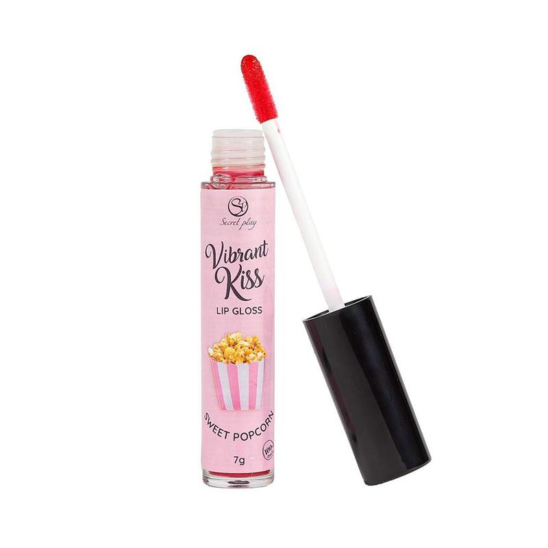 Detalle de Lip Gloss Vibrant Kiss Sabor Palomitas Dulces 7gr