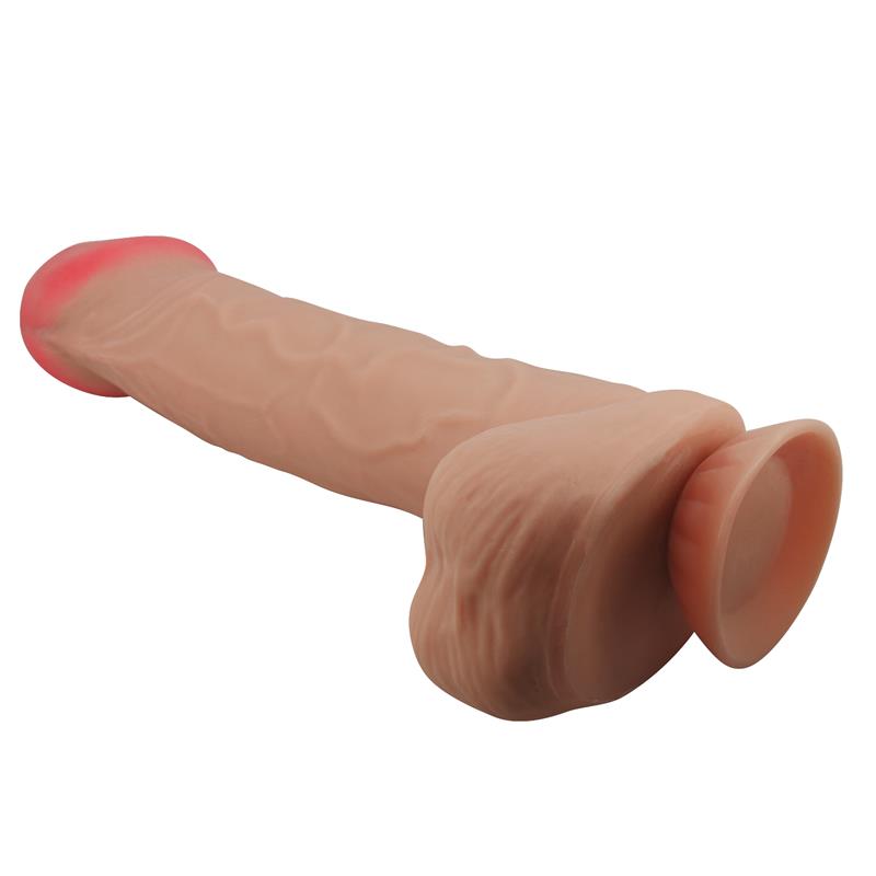 Mendel Dildo Realista Piel Deslizante Retractil 26 cm - Imagen 3