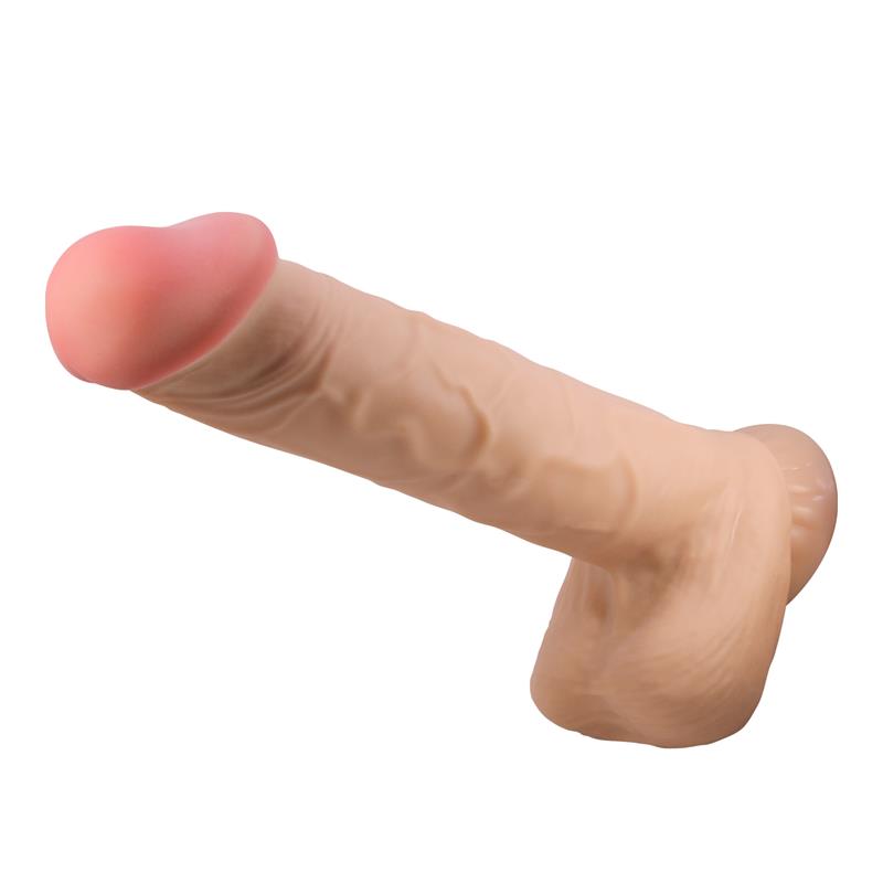 Mendel Dildo Realista Piel Deslizante Retractil 26 cm - Imagen 4
