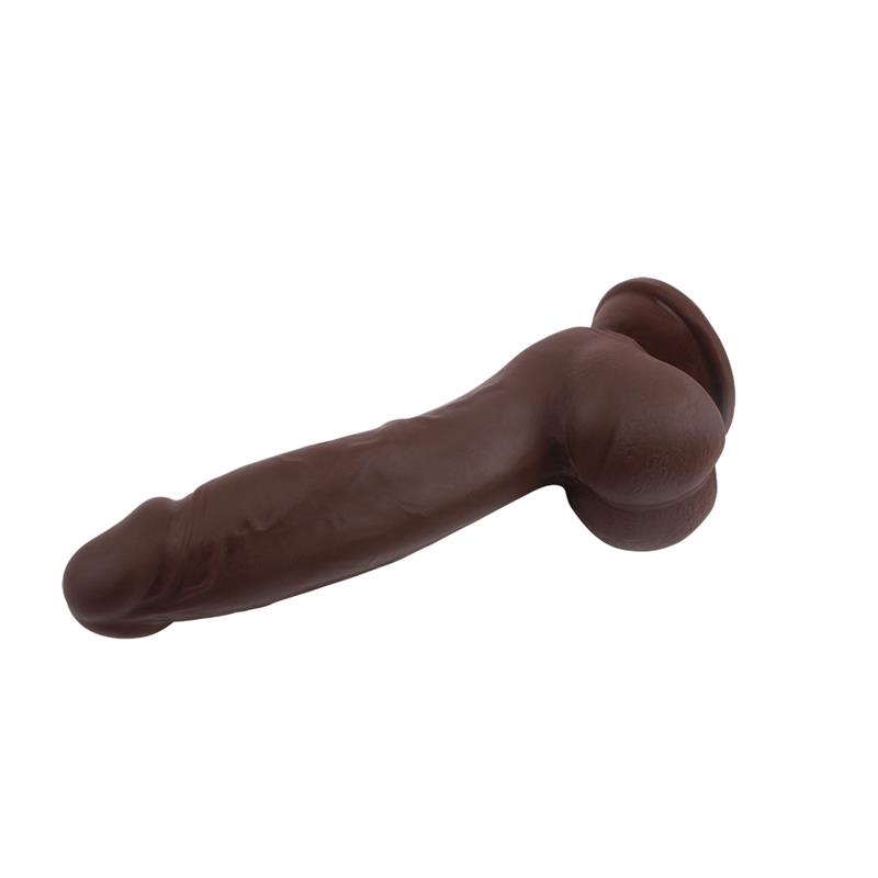 Peotillomania Dildo Dual Density Marrón 19.5cm - Imagen 2