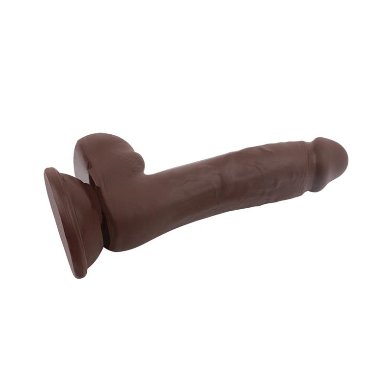 Peotillomania Dildo Dual Density Marrón 19.5cm - Imagen 3