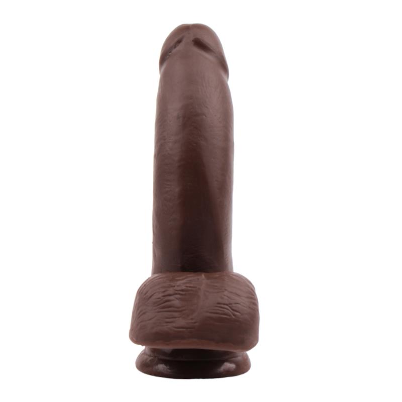 Sex Lure Dildo Dual Density Marrón 17.5cm - Imagen 3
