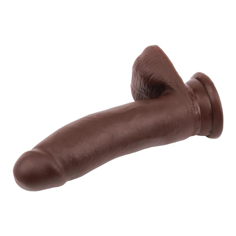Sex Lure Dildo Dual Density Marrón 17.5cm - Imagen 5