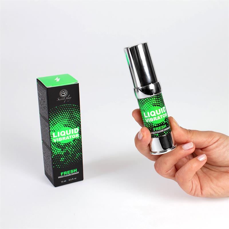 Detalle de Vibrador Líquido Fresh 15 ml