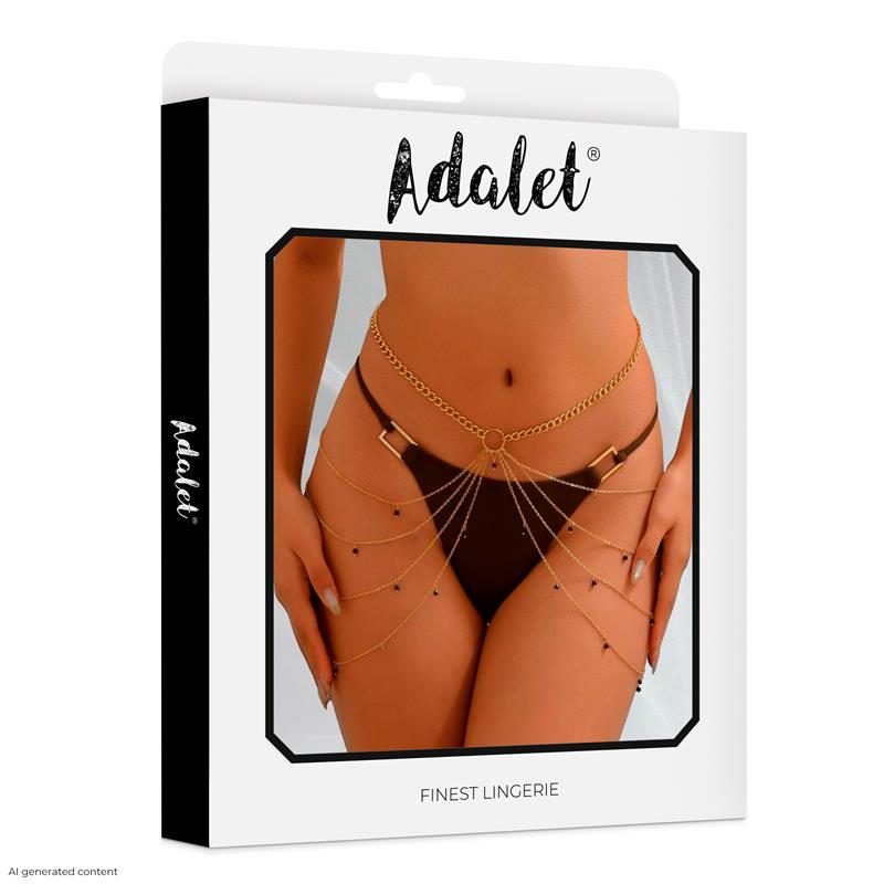 Alessia Cadena para la Cadera Dorado Talla Única - Imagen 6