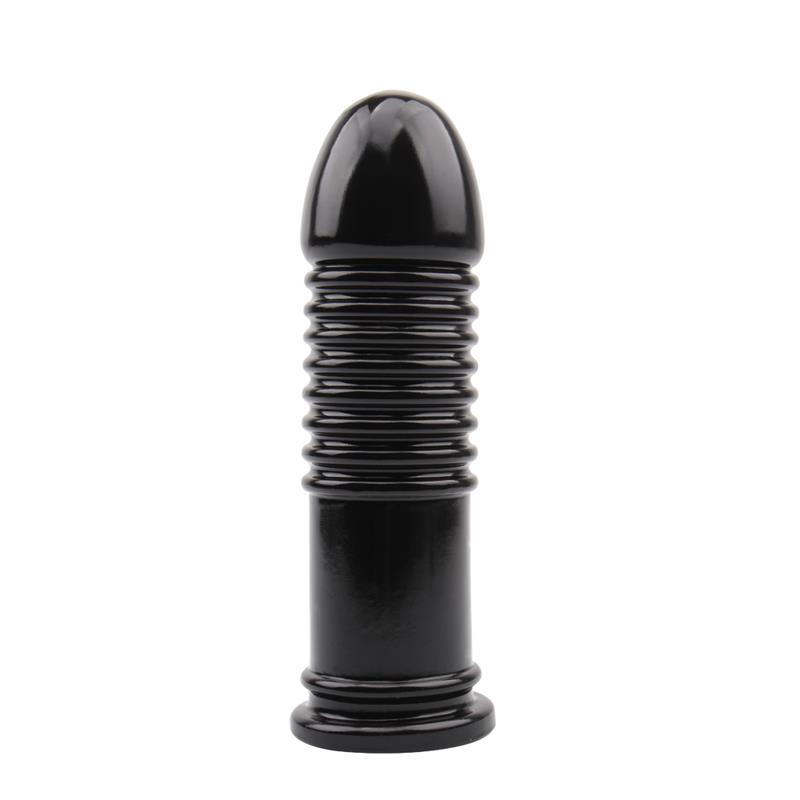 Backdoor Buddy Dildo Anal 7.7 - 19.5cm Negro