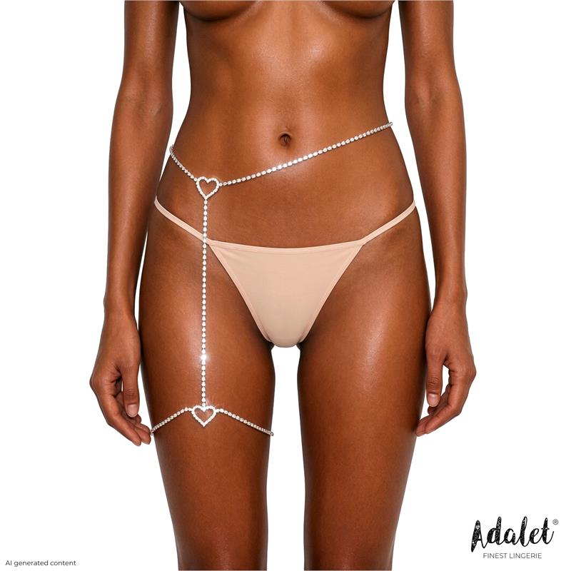 Chiara Liguero Plateado Talla Única