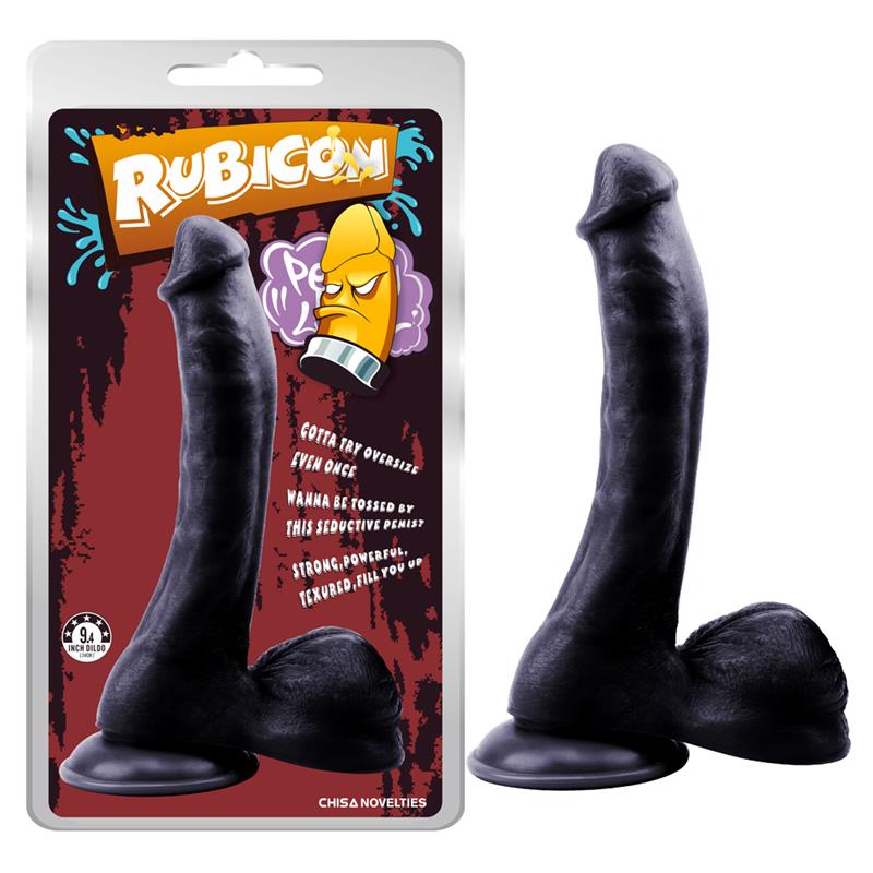 Detalle de Cruel Intention Dildo 9.4 - 24cm Negro