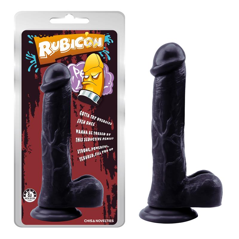 Detalle de Devil Inside Dildo 8.8 - 22.5cm Negro