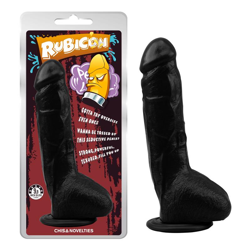 Detalle de Dildo Brunet Trick 23 x 4.3 cm Negro