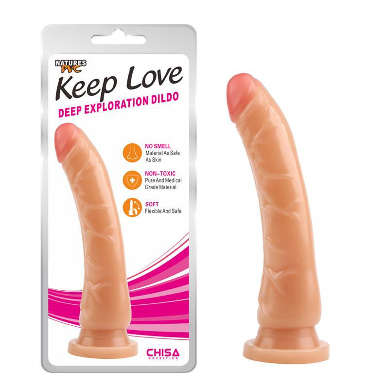 Detalle de Dildo Deep Exploration 23 x 3.5 cm Natural