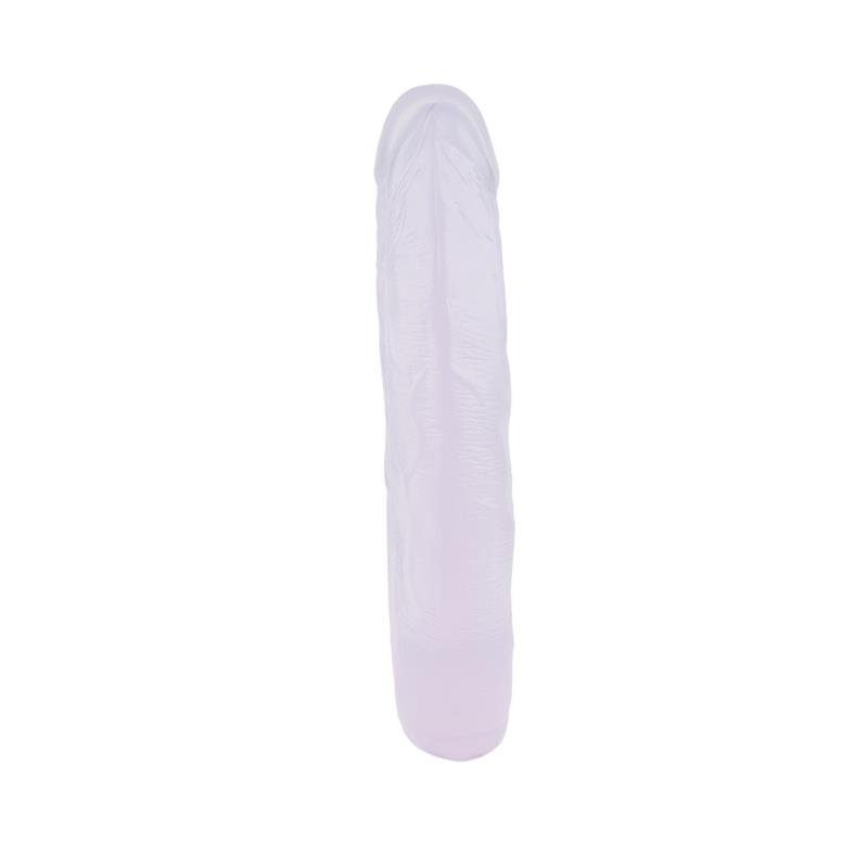 Detalle de Dildo doble 17.7 - 22.5cm Transparente