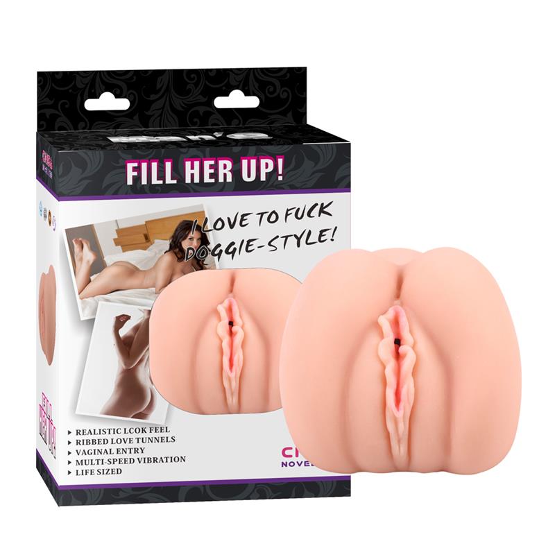 Fill Her Up Masturbador 17.7 cm - Imagen 2