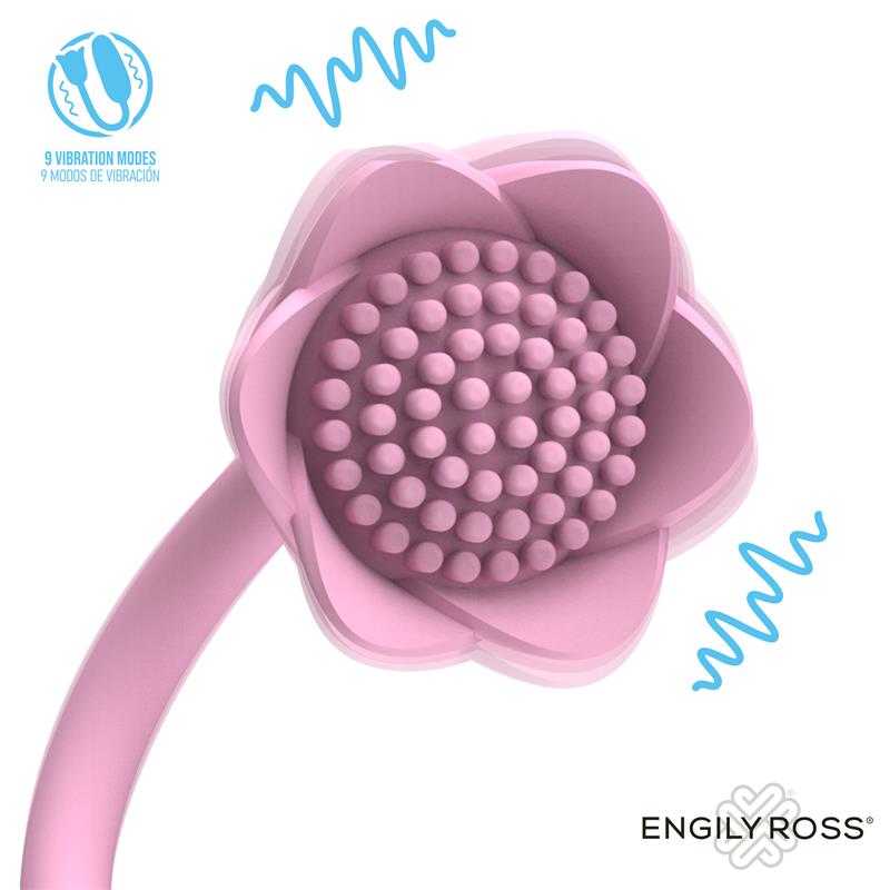 Florae Huevo Vibrador con Rosa Estimuladora - Imagen 3