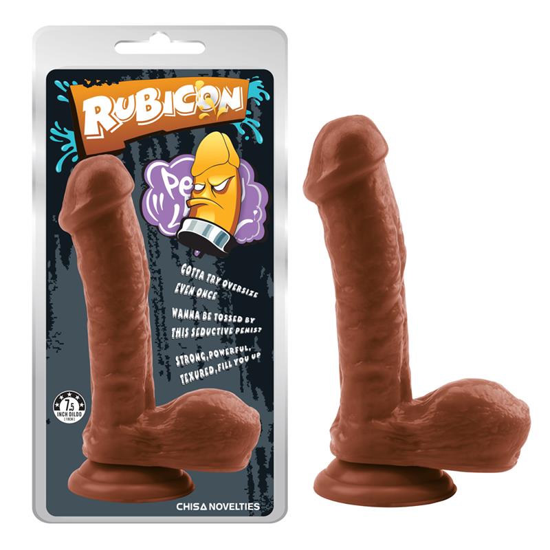 Detalle de Gentle Dildo 7.5 - 19cm Marrón