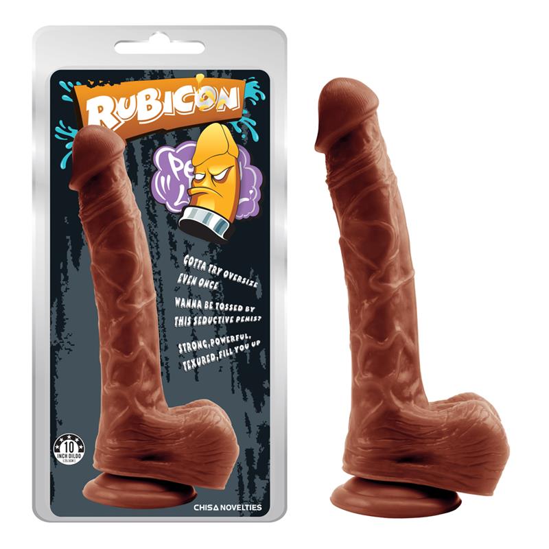 Detalle de Leviathan Dildo 10 - 25cm Marrón