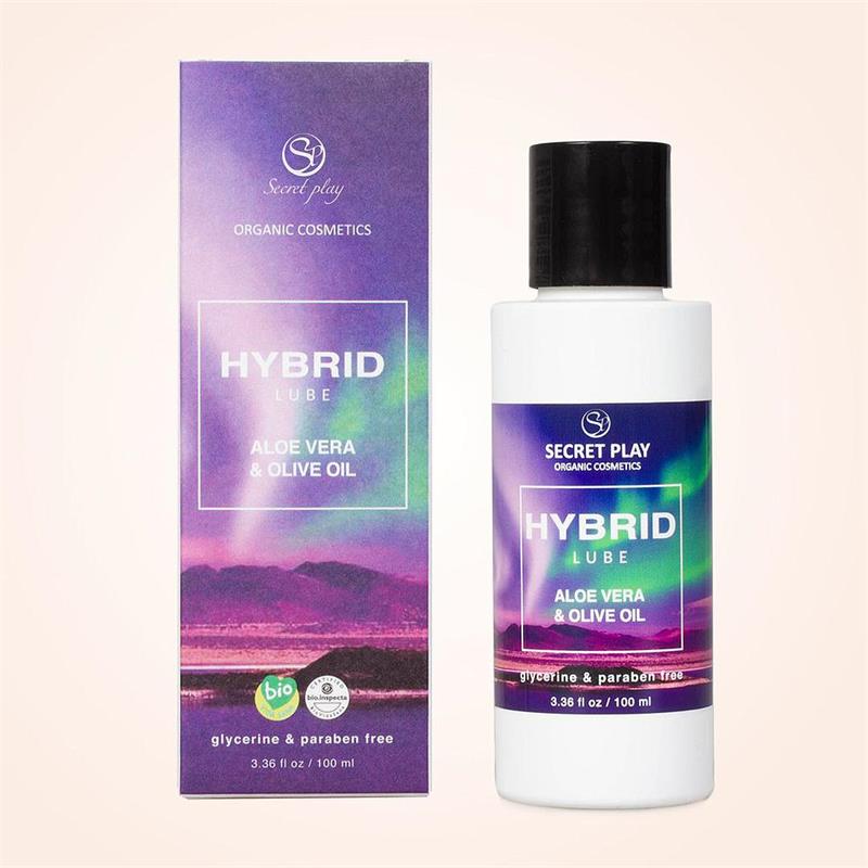 Detalle de Lubricante Orgánico Hybrid Aloe Vera y Olive Oil 100 ml