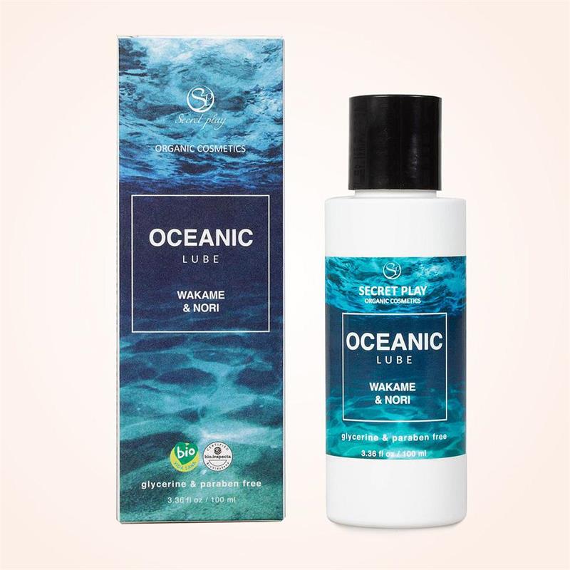 Detalle de Lubricante Orgánico Oceanic Wakame y Nori 100ml