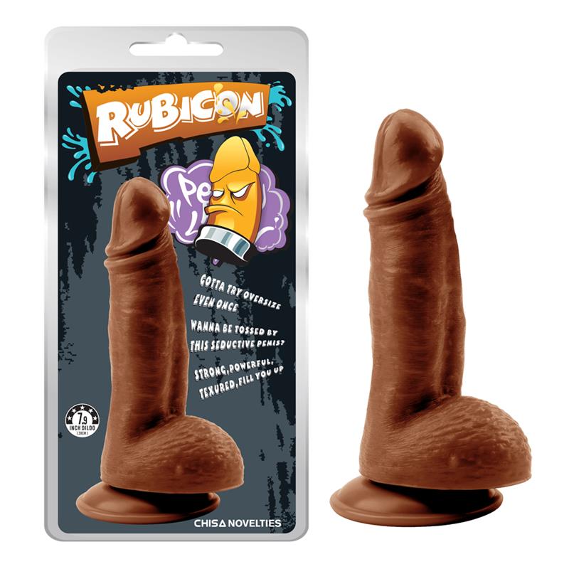 Detalle de Mighty Ravage Dildo 7.9 - 20cm Marrón