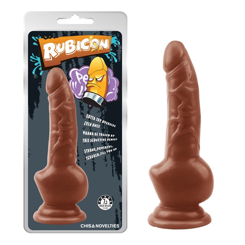 Detalle de Obsidian Intruder Dildo 7.3 - 18cm Marrón