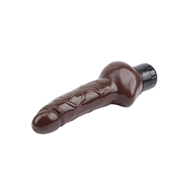 Obsidian Vibrador Realista 7.5 - 19cm Marrón - Imagen 5