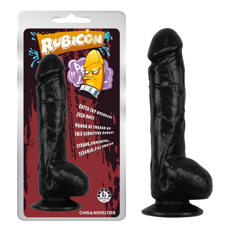 Detalle de Orgasm Stealer Dildo 8.5 - 23cm Negro
