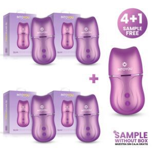 Pack 4+1 Suvi Estimulador con Licking, Biting, Succión y Vibración USB-C con APP