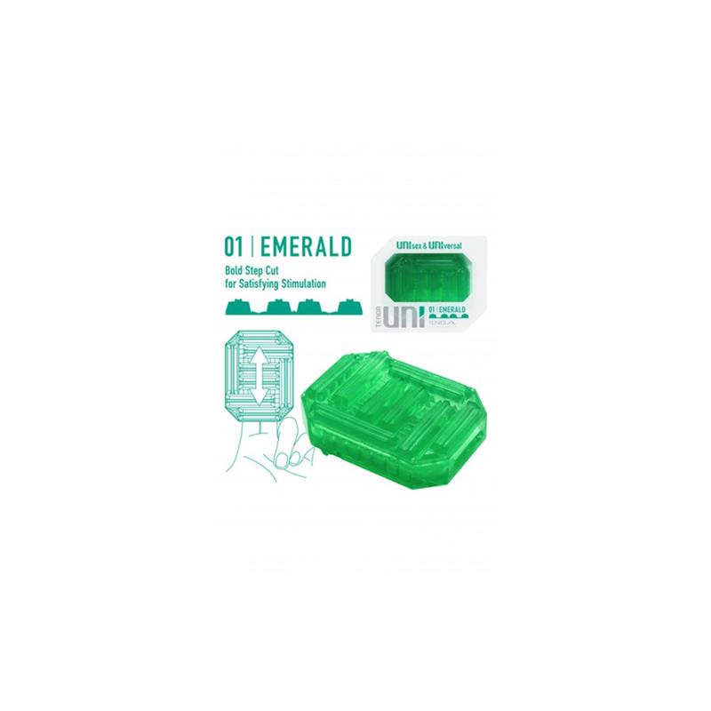 Detalle de Uni Emerald Masturbador Manual